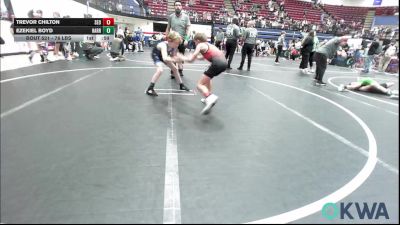 76 lbs Consolation - Trevor Chilton, SEO Wrestling Club vs Ezekiel Boyd, Harrah