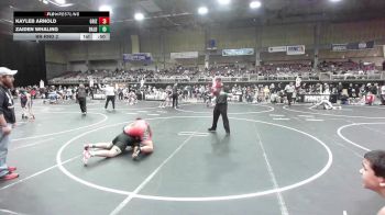 190 lbs Rr Rnd 2 - Kayleb Arnold, Grizzly Bear vs Zaiden Whaling, Bald Eagle