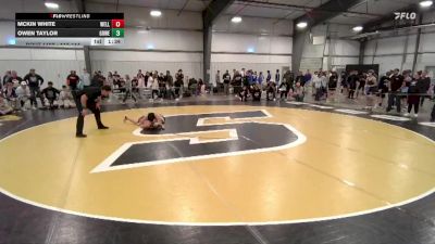 112-114 lbs Round 1 - Owen Taylor, Greeley West vs Mckin White, Wellington