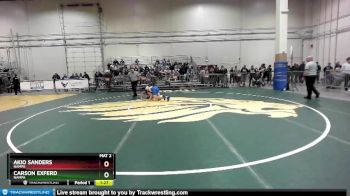 132 lbs Semifinal - Carson Exferd, Nampa vs Akio Sanders, Nampa