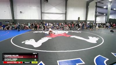 77 lbs Quarterfinal - Patrick Gibbs, Mat Rats Rebooted vs Cooper Miller, Askeo International Mat Club