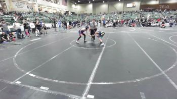 98 lbs Consi Of 4 - Gage Bullard, Yuba Sutter Combat vs Yazan Alani, DUB Wrestling