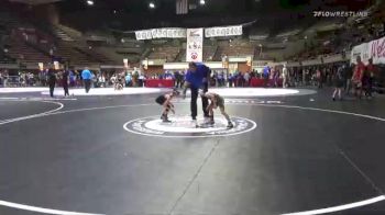 56 lbs 7th Place Match - Lucas Collier, Mad Dawg Wrestling Club vs Jayse Birakos, California