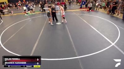 149 lbs Cons. Round 2 - Nolan Ferrell, WI vs Brannick Alexander, IL