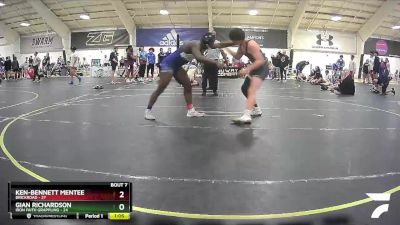 200 lbs Round 3 (6 Team) - Gian Richardson, Iron Faith Grappling vs Ken-Bennett Mentee, Brickroad