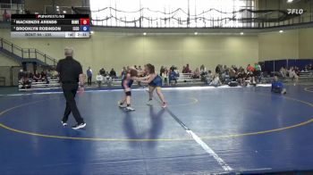 235 lbs Semifinal - Brooklyn Robinson, Iowa Lakes CC vs Mackenzie Arends, Hawkeye Community College