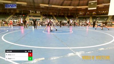 89 lbs Final - Rylen Wax, Beast Mode Wrestling vs Cohen Reer, Burnett Trained Wrestling