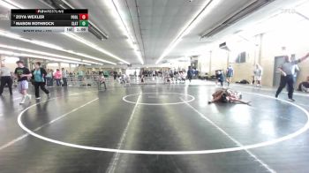 171 lbs 3rd Place - Zoya Wexler, Poolesville vs Mason Rothrock, Slateington