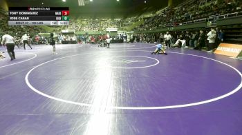 122 lbs Round Of 32 - Tony Dominguez, Madera vs Jose Casas, Highland HS