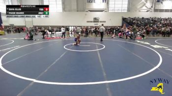 HWT Max 103 lbs Cons. Semi - Zaya Ellis, Purple Eagles Wrestling Academy vs Paige Mabee, Apex Wrestling NYC (Hudson Valley)