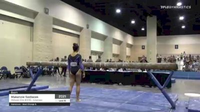 Makenzie Sedlacek - Beam, Midwest Elite #1235 - Arkansas - 2021 USA Gymnastics Development Program National Championships