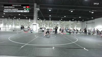 120 lbs Round 4 - Kaden Padilla, Alta Loma HS/ Inland Elite vs Valentino Fonseca, N/A
