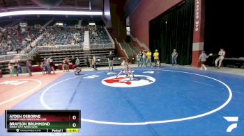 83 lbs 5th Place Match - Brayson Brummond, Windy City Wrestlers vs Ayden Osborne, Cowboy Kids Wrestling Club