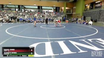 132 lbs Quarterfinals (8 Team) - Barrett Byers, PIEDMONT vs Isaiah Jones, BIXBY