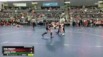 115 lbs Quarterfinal - Joenna Sears, Moyer Elite vs Evie Freeman, League Of Heroes