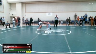 138 lbs Cons. Round 4 - Kayson Leak, Sky View vs Anthony Stayer, Box Elder