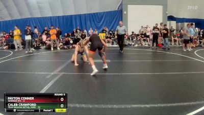 144 lbs Round 5 (8 Team) - Caleb Crawford, Team Nauman Bethel Park vs Payton Conner, Warrior RTC