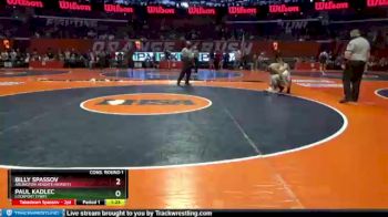 3 lbs Cons. Round 1 - Paul Kadlec, Lockport (Twp) vs Billy Spassov, Arlington Heights (Hersey)