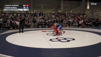 70 kg Champ. Rd Of 32 - Logan W. Paradice, PWC RTC vs Hunter Sturgill, Indiana RTC