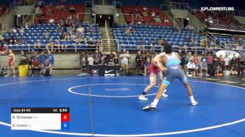 126 lbs Cons 64 #2 - Ryan Scherber, Minnesota vs David Evans, Pennsylvania