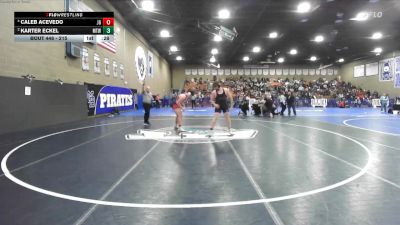 215 lbs Cons. Semi - Caleb Acevedo, Justin Garza vs Karter Eckel, Mt. Whitney