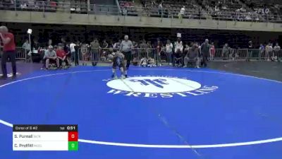 73 lbs Consi Of 8 #2 - Stephan Purnell, Sicklerville, NJ vs Chase Proffitt, McClure, PA