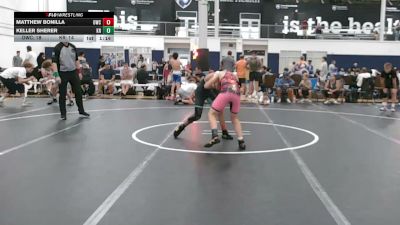 105 lbs Rr Rnd 2 - Matthew Bonilla, The Outsiders Wrestling Club - MS vs Keller Sherer, Kraken - MS