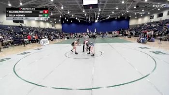 126 lbs Cons. Round 2 - Allison Zarnowski, Eastern View vs Bella Nguyen, Broad Run