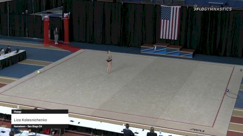 Liza Kolesnichenko - Hoop - 2021 Rhythmic Elite Qualifier