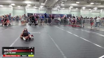 55 lbs Cons. Semi - Beau Mckeown, Mat Assassins vs Louis Milgrim, VHW