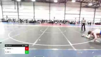 160 lbs Consi Of 32 #2 - Tate Gesier, OH vs Cooper Gill, PA