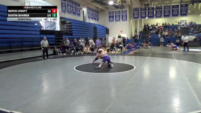 174 lbs Semifinal - Hutch Lynott, Chicago vs Dustin Bohren, Loras