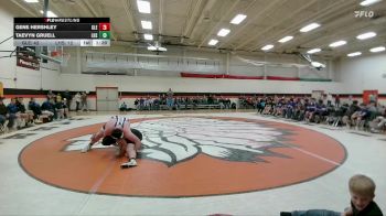285 lbs Round 3 (6 Team) - Gene Hershley, Glenrock vs Taevyn Gruell, Lovell High School