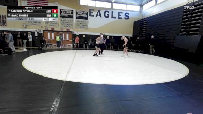 120 lbs Consi Of 8 #2 - Samson Ditman, Amity vs Isaac Dones, New Haven