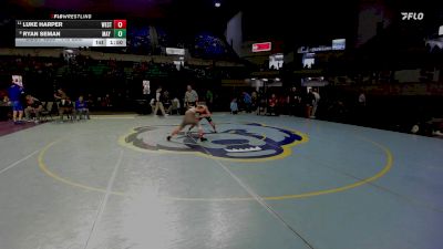 113 lbs Consi Of 4 - Luke Harper, Westside vs Ryan Seman, May River