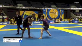 GRANT THOMAS QUINN vs LEON DAVIS 2022 World IBJJF Jiu-Jitsu No-Gi Championship