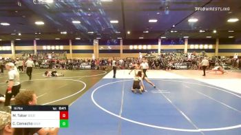 157 lbs Consi Of 64 #2 - Micah Tabar, Golden Back vs Cesar Camacho, Gold Rush Wr Ac