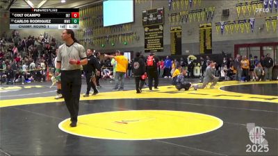 168 lbs Champ. Round 1 - Colt Ocampo, Dethrone vs Carlos Rodriguez, Mendota Wrestling Club