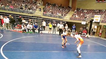 93 lbs Champ. Round 1 - Kashden Olsen, Richfield vs Cole Ferriera, JWC