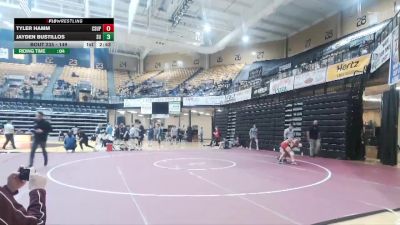 149 lbs Champ. Round 3 - Tyler Hamm, CSU Pueblo vs Jayden Bustillos, Schreiner Univsrity