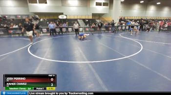 130 lbs Quarterfinal - Xavier Chavez, AZ vs Josh Perrino, PA