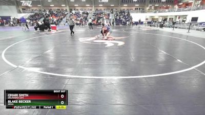 197 lbs Quarterfinal - Blake Becker, Avila vs Omari Smith, Oklahoma City