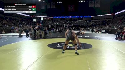 145 lbs Round Of 32 - Aila Duus, Fremont (Sunnyvale) (CC) vs Lauren Pena, Hillcrest (SS)