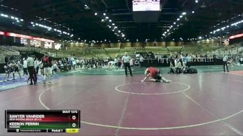 190 lbs Champ. Round 2 - Sawyer VanRider, New Smyrna Beach Sr H S vs Keeron Perrin, Mariner