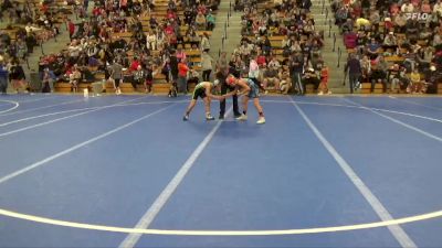 75 lbs Round 2 - Calum Hollenbeck, Edina Wrestling Association vs Zayne Ranvek, Kasson-Mantorville