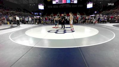 157 lbs Cons. Quarters - Nathaniel Replogle, PA vs Parker Casey, IA
