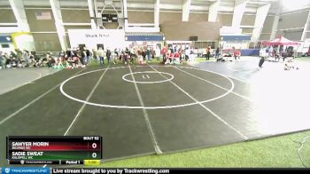 67 lbs Round 3 - Sadie Sweat, Kalispell WC vs Sawyer Morin, Billings WC