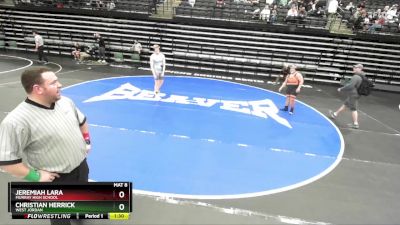 193 lbs Cons. Round 3 - Jeremiah Lara, Murray High School vs Christian Herrick, West Jordan