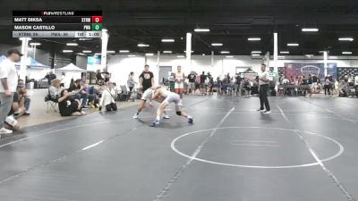 130 lbs Round 1 (6 Team) - Matt Diksa, Xtreme Team vs Mason Castillo, Parabellum WA