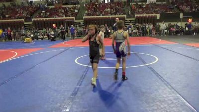 62 lbs Champ. Round 2 - Taesom Neibaur, Bonneville Wrestling Club vs Soren Garman, Spartan Youth Wrestling Club